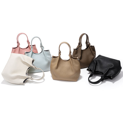 Mini Handbag Made from Full Grain Leather Versatile Commuter Shoulder and Crossbody Bag for Everyday Use