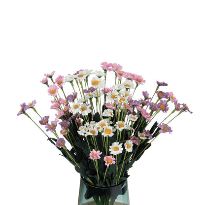 Beautiful PE15 Mini Daisy Foam Artificial Flowers for Wedding & Home Decor - Perfect for Events, Bouquets, and Seasonal Arrangements - Style Your Space with Realistic Floral Elegance (MW09905)