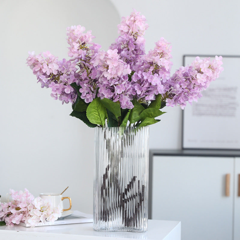 Realistic Faux Hydrangea with High Stem – Perfect for Hotel Decor, Wedding Arrangements, and Stylish Floral Displays