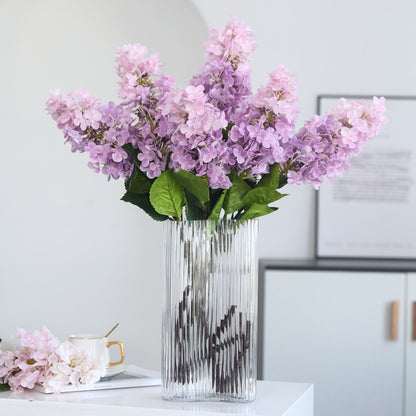 Realistic Faux Hydrangea with High Stem – Perfect for Hotel Decor, Wedding Arrangements, and Stylish Floral Displays