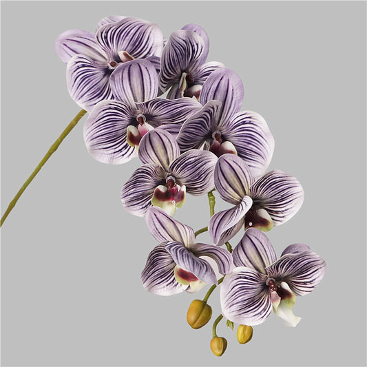 High-Quality Realistic Artificial 3D Printed Phalaenopsis Orchid – Elegant Nordic Table Centerpiece for Weddings and Home Decor