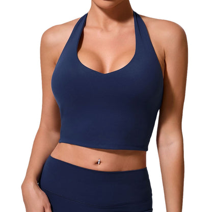 Quick Dry Sports Bra with Back Design Supportive Shockproof for Running Fitness and Yoga for Women Model 11359