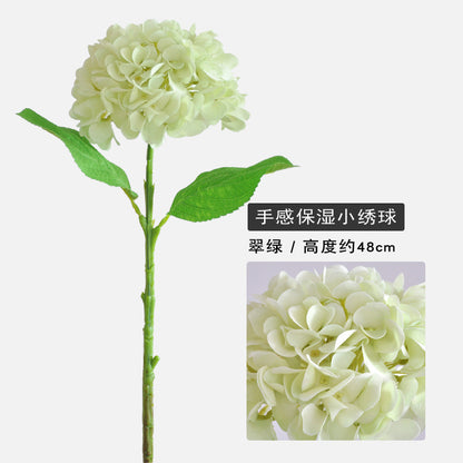 Realistic Hydrating Silk Hydrangea Flower - Perfect for Weddings, Home Decor, and Special Events