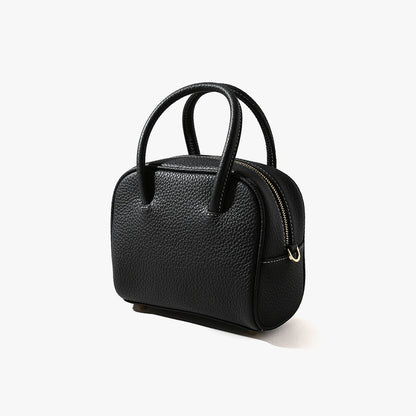 Versatile Women s Crossbody Tote Bag Genuine Leather Chic Commute Essential Compact Square Design Elevate Your Everyday Look