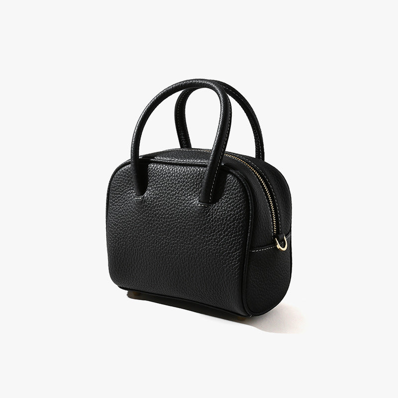 Women's Tote Bag Versatile Crossbody Purse in Genuine First Layer Cowhide Leather for Fashionable Commuting and Everyday Use