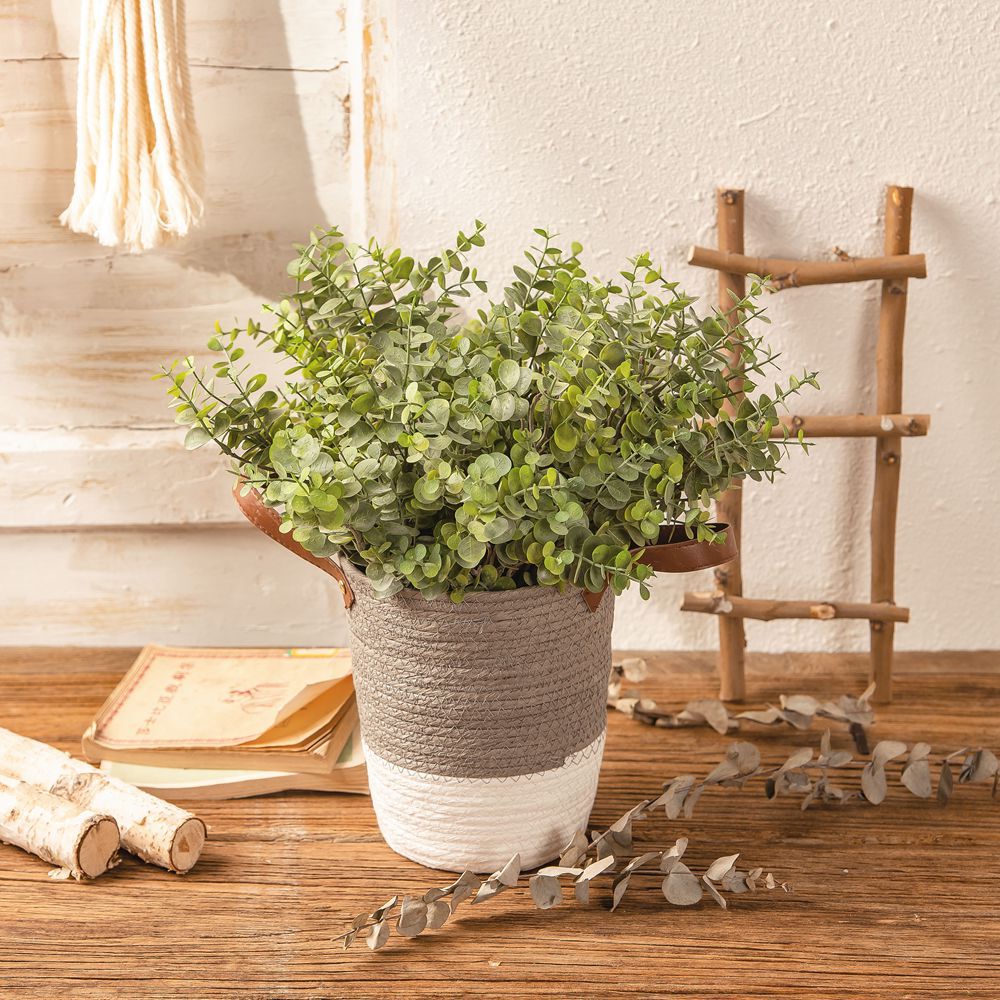 Realistic Money Leaf Eucalyptus Bouquet - Perfect for Home Decor, Weddings, and INS Aesthetic - Artificial Flowers MW04401