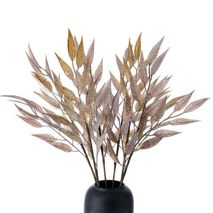 Velvet Eucalyptus Leaf Artificial Flowers – Trendy Home Décor for Weddings and Special Events | MW09102