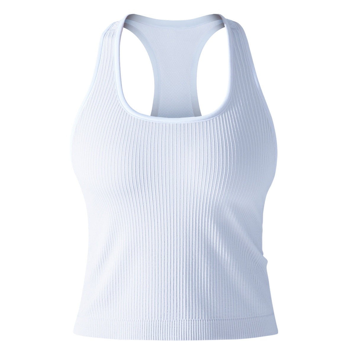 High Performance Seamless Sports Bra and Tank Top Combination for Intense Running Yoga and Gym Workouts with Flexibility and Support