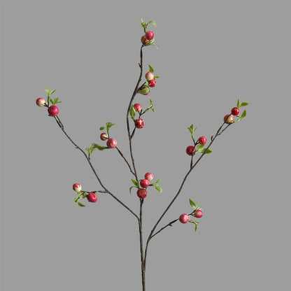 Elegant Faux Miniature Single Apple Decoration - Perfect for Home, Hotel, and Restaurant Décor, Ideal for Floral Arrangements and Luxury European-style Ambiance