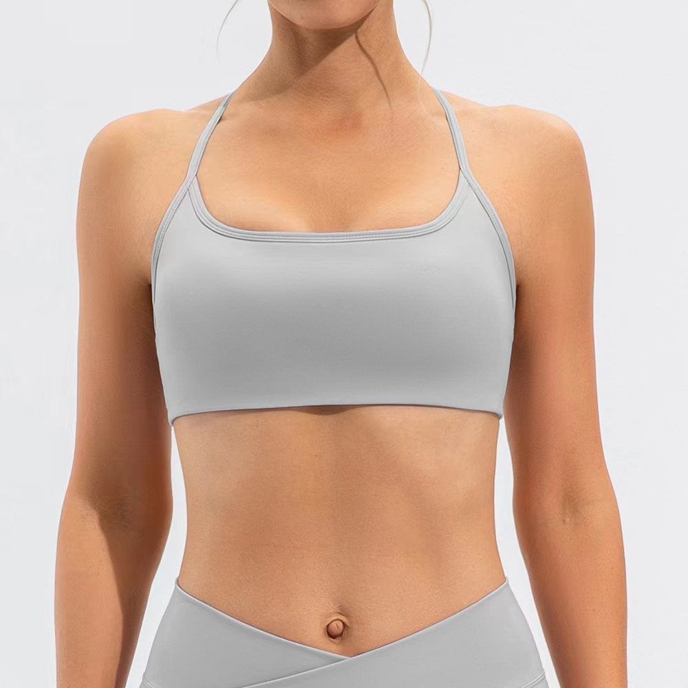 Women's High Impact Sports Bra Anti Shock and Anti Sagging Ideal for Running Yoga and Fitness Racerback Design for Support