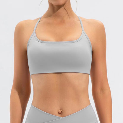 Women's High Impact Sports Bra Anti Shock and Anti Sagging Ideal for Running Yoga and Fitness Racerback Design for Support