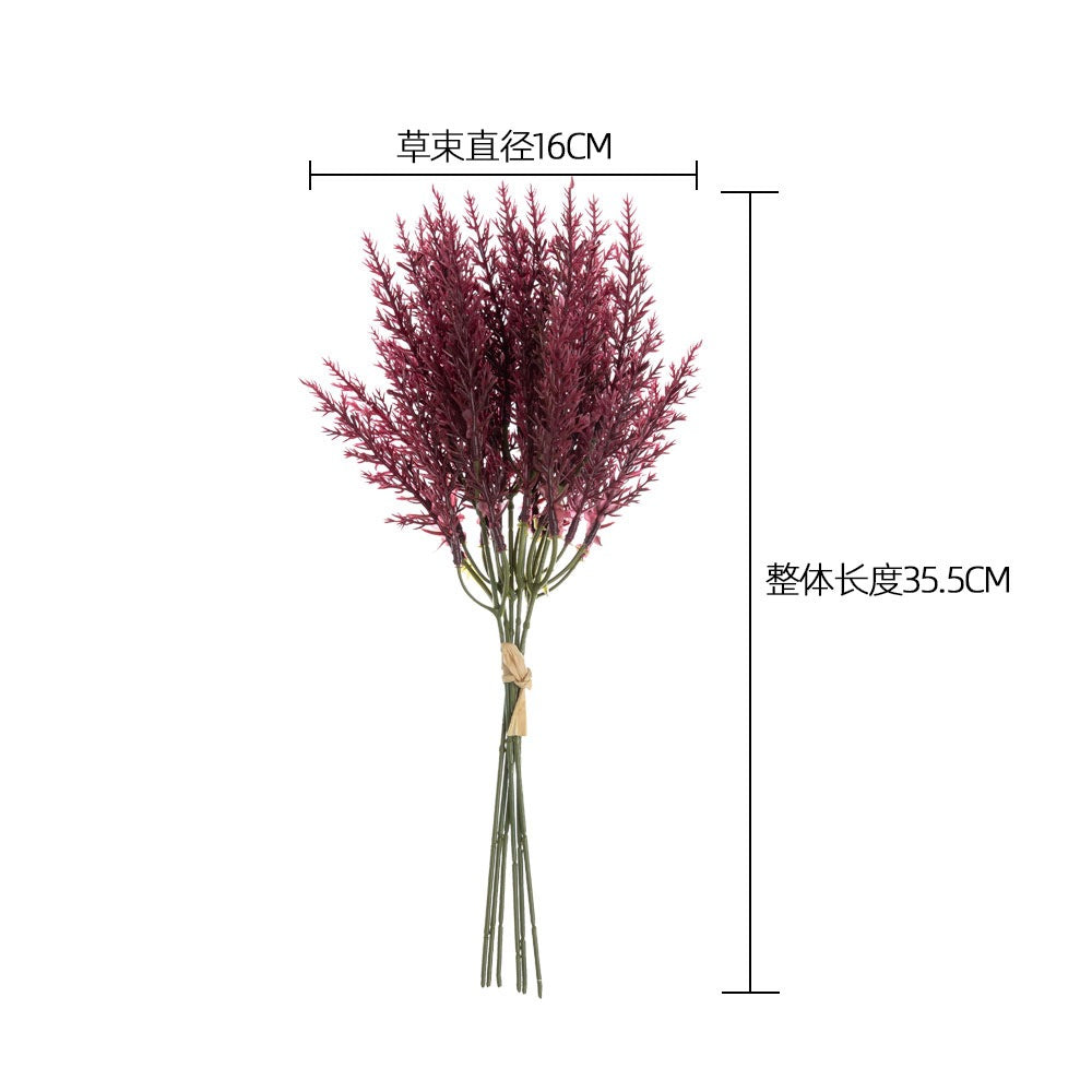 Delicate Frosted Long-Handle INS Style Imitation Flowers for Home Décor - Perfect for Weddings, Celebrations, and Year-Round Decoration YC1070