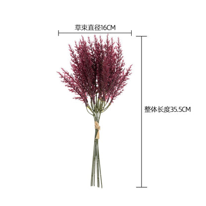 Delicate Frosted Long-Handle INS Style Imitation Flowers for Home Décor - Perfect for Weddings, Celebrations, and Year-Round Decoration YC1070