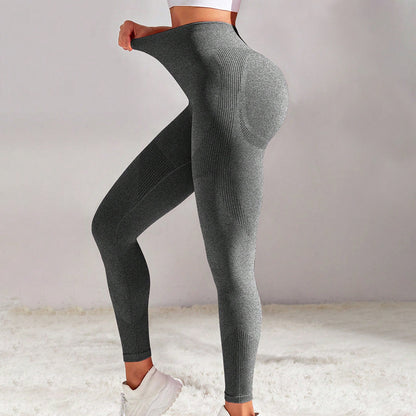 High Waisted Peach Butt Lifting Workout Leggings for Women Breathable Comfortable and for Running and Yoga