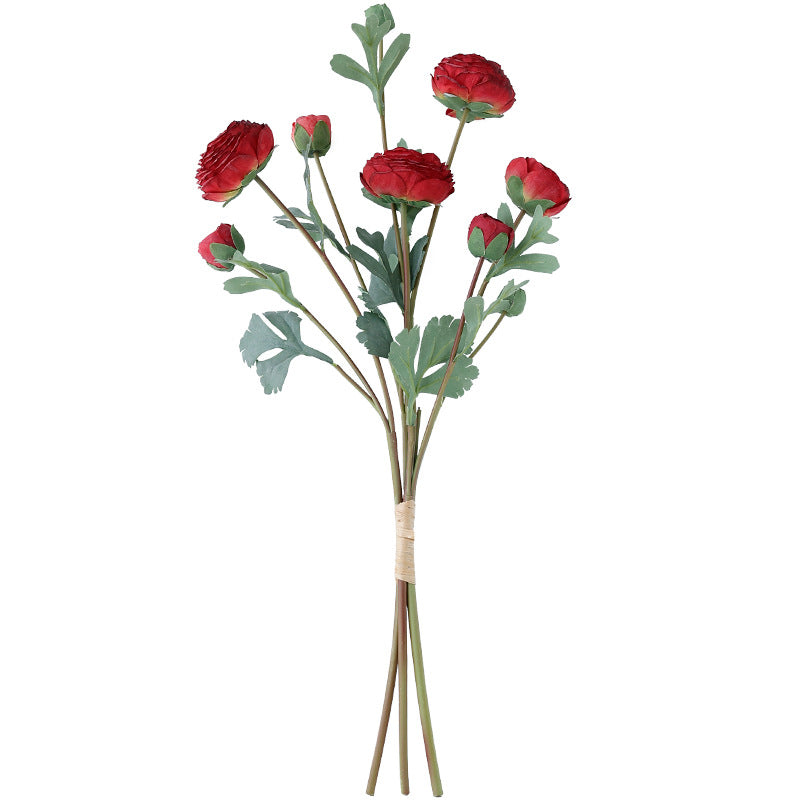 Elegant Silk Peony Flower Bouquet for Home Décor – Lifelike Lotus and Peony Arrangement Perfect for Table Centerpieces