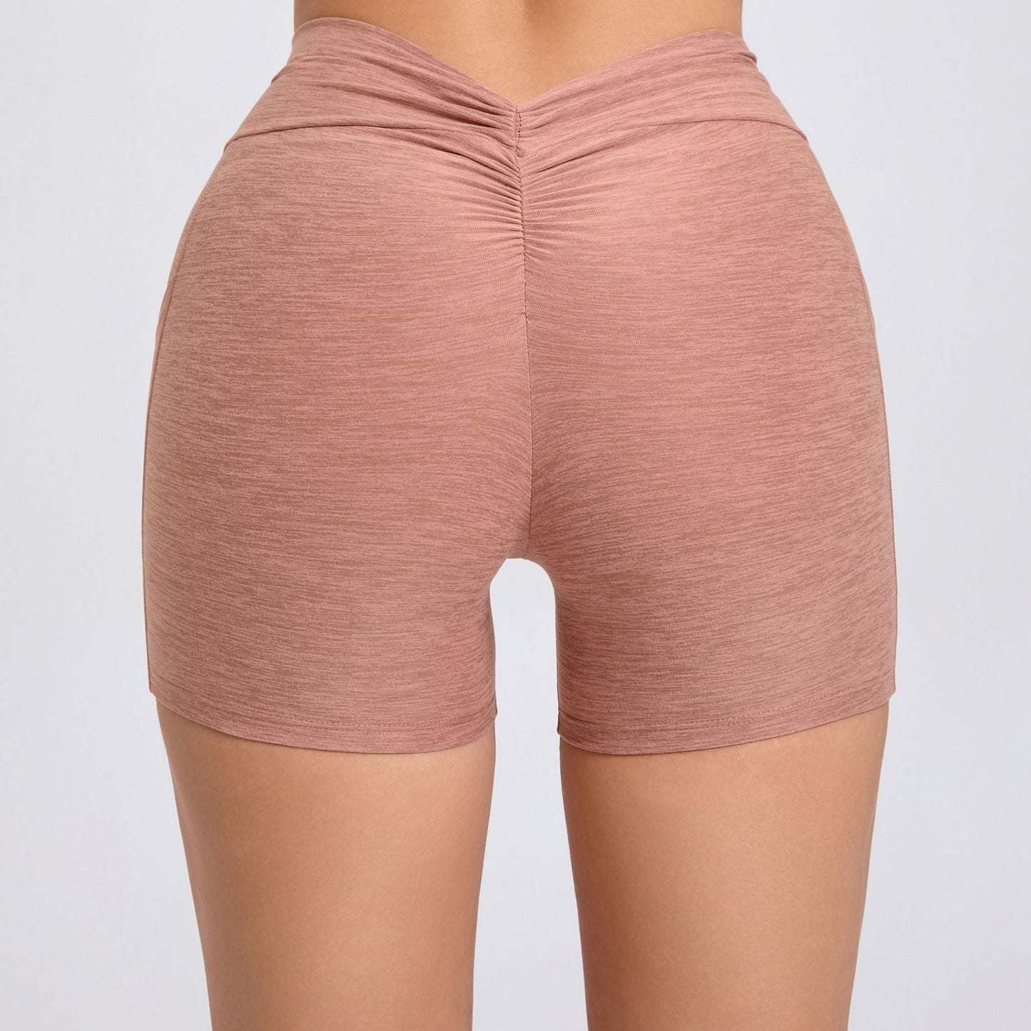 High Waisted Quick Dry Yoga Shorts with Side Pockets for Comfort Butt Lifting Design for a Flattering Fit for Gym and Outdoor Workouts