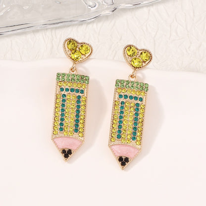 Stylish Back-to-School Accessories: Versatile Pencil Earrings for Women – Perfect for Every Outfit!