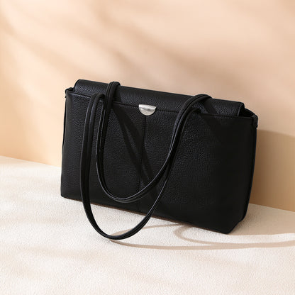 Chic Versatile Underarm Bag Spring Summer Lazy Style Tote Bag Spacious for Commutes Retro Inspired Shoulder Bag for Effortless Everyday Use