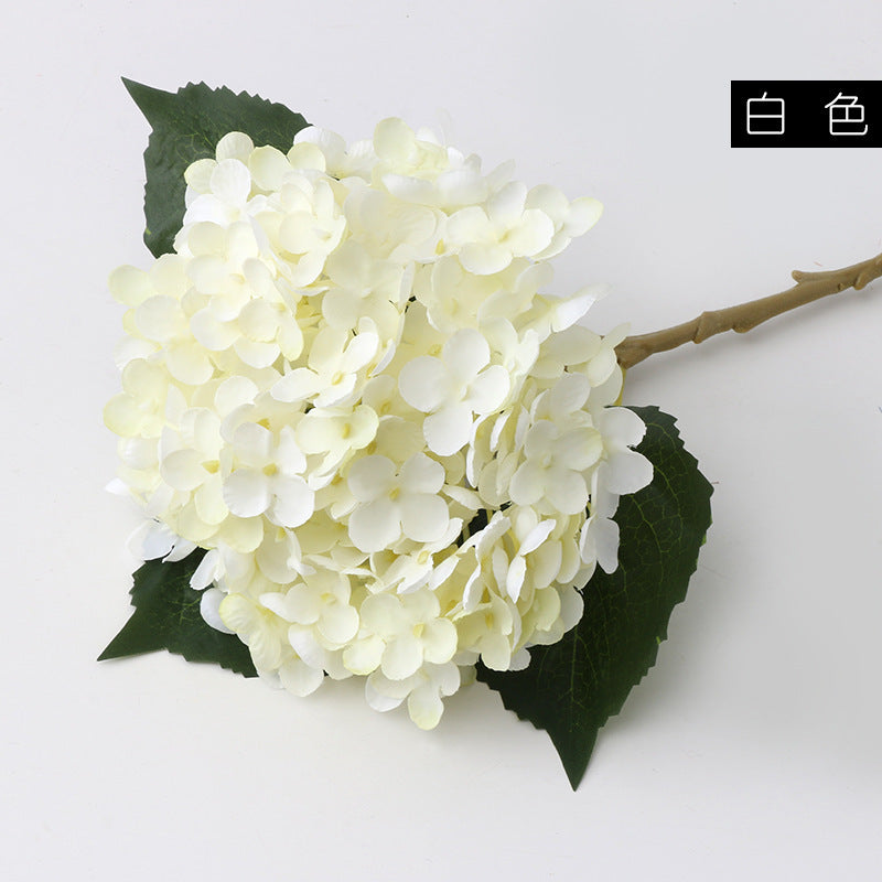 Single Realistic 3D Large Morandi Hydrangea Flower - Perfect for Weddings, Hotel Decor & Events | Lifelong Artificial Floral Arrangement