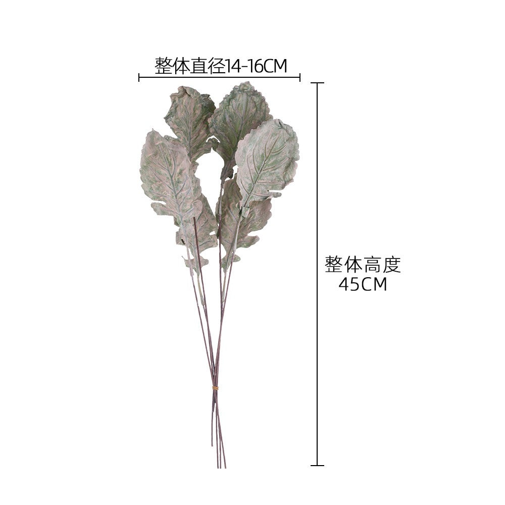 Realistic Foam Leaf Petals - INS Style Artificial Flowers for Home Decor and Wedding Celebrations (Model YC1122) - Perfect for Creating Elegant Arrangements and Lasting Memories