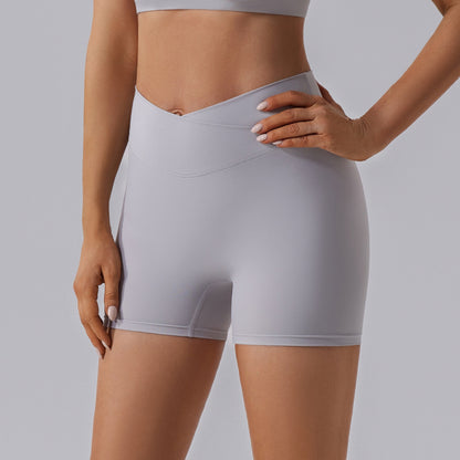 High Waisted Stretchy Peach Butt Lifting Gym Shorts for Women Quick Dry Tight Fitting 3 Inch Yoga Shorts for Comfort and Performance