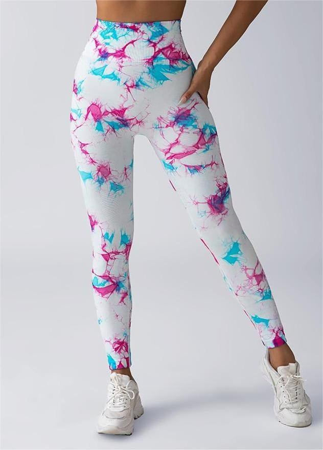 High Waisted Tie Dye Yoga Pants for Women Butt Lifting Fitness Leggings for and Performance