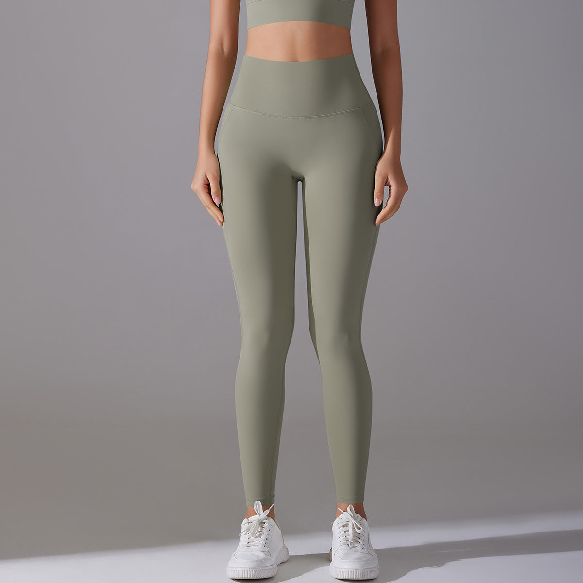 High Waisted Anti Bacterial Yoga Leggings Comfortable and Workout Pants for Performance No Need for Underwear