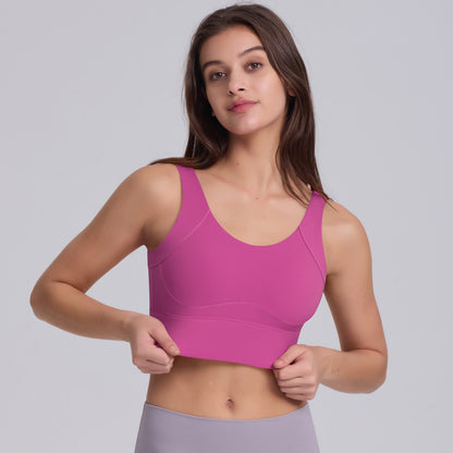 High Performance Adjustable Sports Bra with Shockproof Design Maximize Support and Comfort for Yoga and Fitness