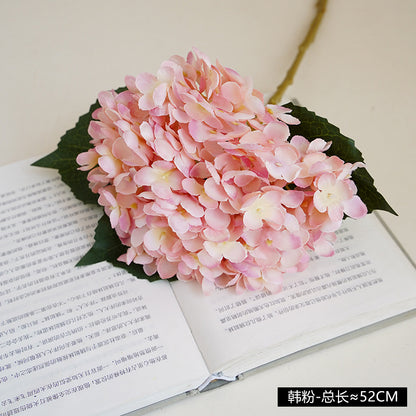 Elegant European-Style 11-Branch Artificial Hydrangea – DIY Miniature Vintage Floral Arrangement for Weddings and Celebrations