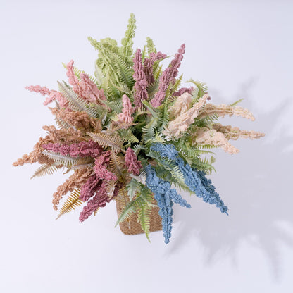 Douglas Aster Wedding Faux Flowers - Stunning Silk Floral Arrangements for Charming Greenery Décor - CL10002