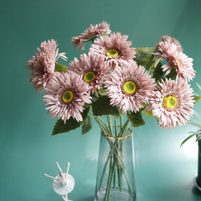 Realistic Artificial Chrysanthemum Décor for Mid-Autumn Festival – Perfect Home Decoration and Photography Prop