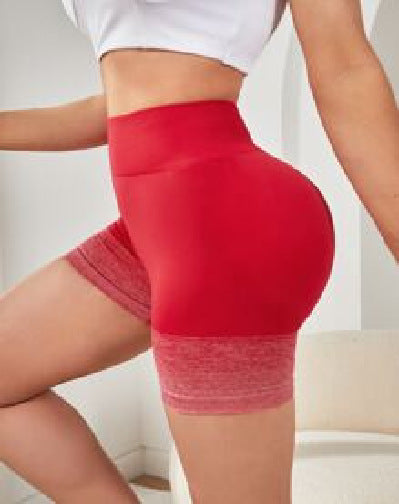 Seamless High Waisted Peach Butt Yoga Shorts for Women for Training Fitness and Sports Activities