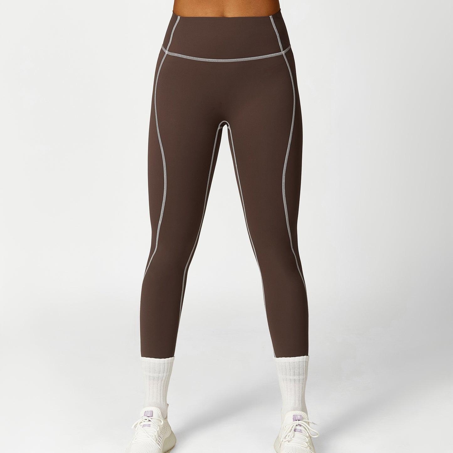 High Waisted Yoga Pants and Sports Bra Set Sculpting Leggings with No Show Lines for Comfort and Style