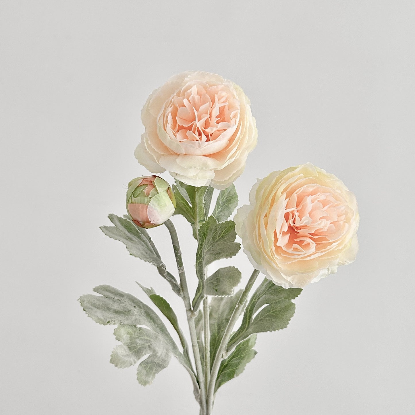 Realistic Faux Peony Flower Arrangement - Nordic Minimalist Home Decor for Living Room & Dining Table Centerpiece