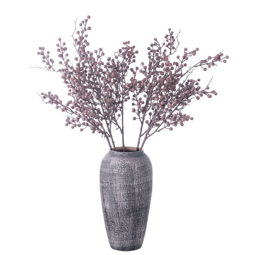 Realistic Artificial Flowers - Dried Winterberry Home Decor for Weddings and Events - Ideal for INS Aesthetic Style - Model MW82111