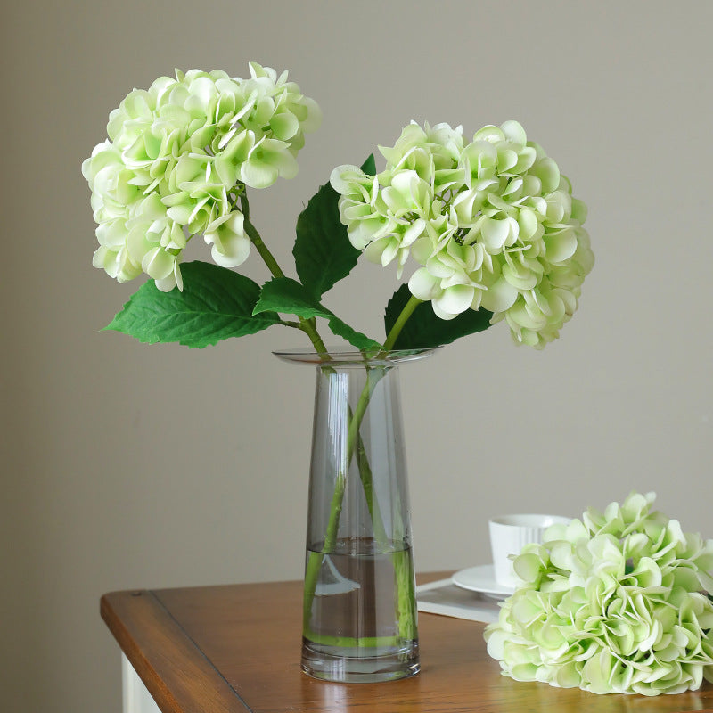 Luxurious Faux Single Large Hydrangea - High-Quality, Soft Touch, Moisture-Resistant Royal Hydrangea - Perfect for Hotel Floral Decor, Weddings, and Special Events