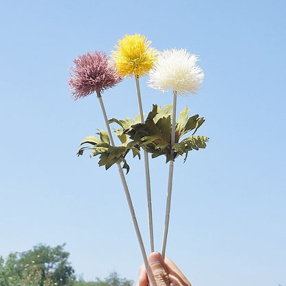 Realistic Artificial Dandelion - European Style Plastic Flower for Home Décor, Garden Arrangements, Wedding Celebrations, and Photography Props