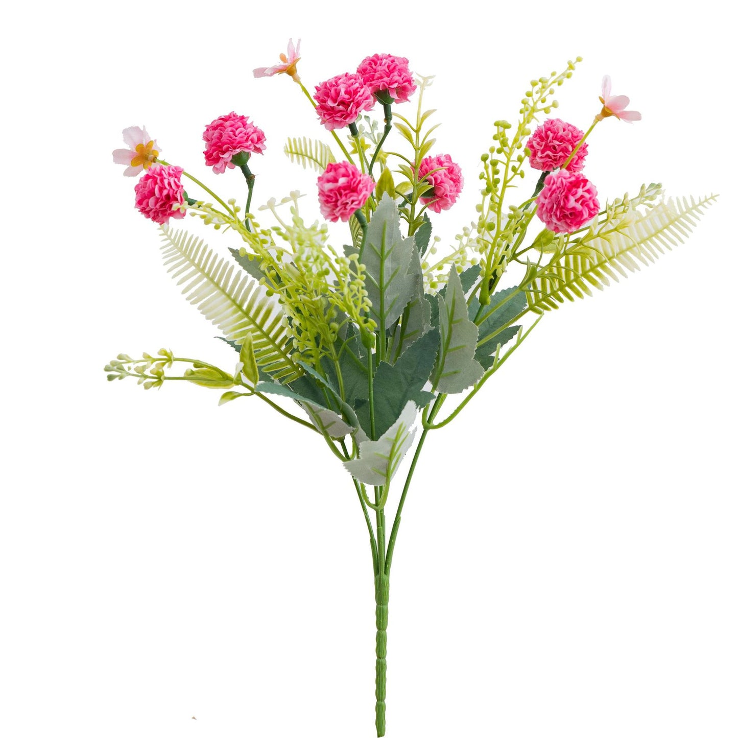 Realistic Faux Dandelion Hydrangea Bouquet - Perfect for Home Decor, Wedding Decor, and Special Events