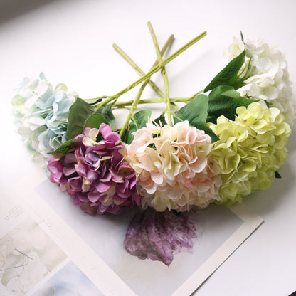 Realistic Hydrangea Floral Arrangements for Weddings - Stunning Home Decor & Event Centerpieces - Lifeslike Artificial Flowers for Elegant Bridal Celebrations