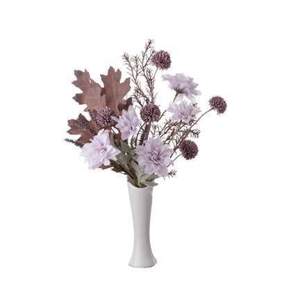 Charming Handheld Floral Bouquet: Dreamy Moonlit Arrangement for Home Décor, Wedding Celebrations, and Wall Art - Realistic Rose Simulation CF01277