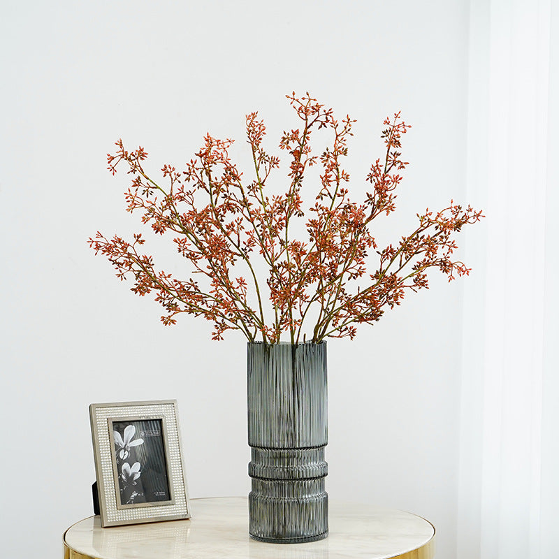 Elegant Faux Eucalyptus Stem Decor for Home Dining Tables - Perfect for Wedding Decor, Photography Props, and Stylish Greenery Arrangements