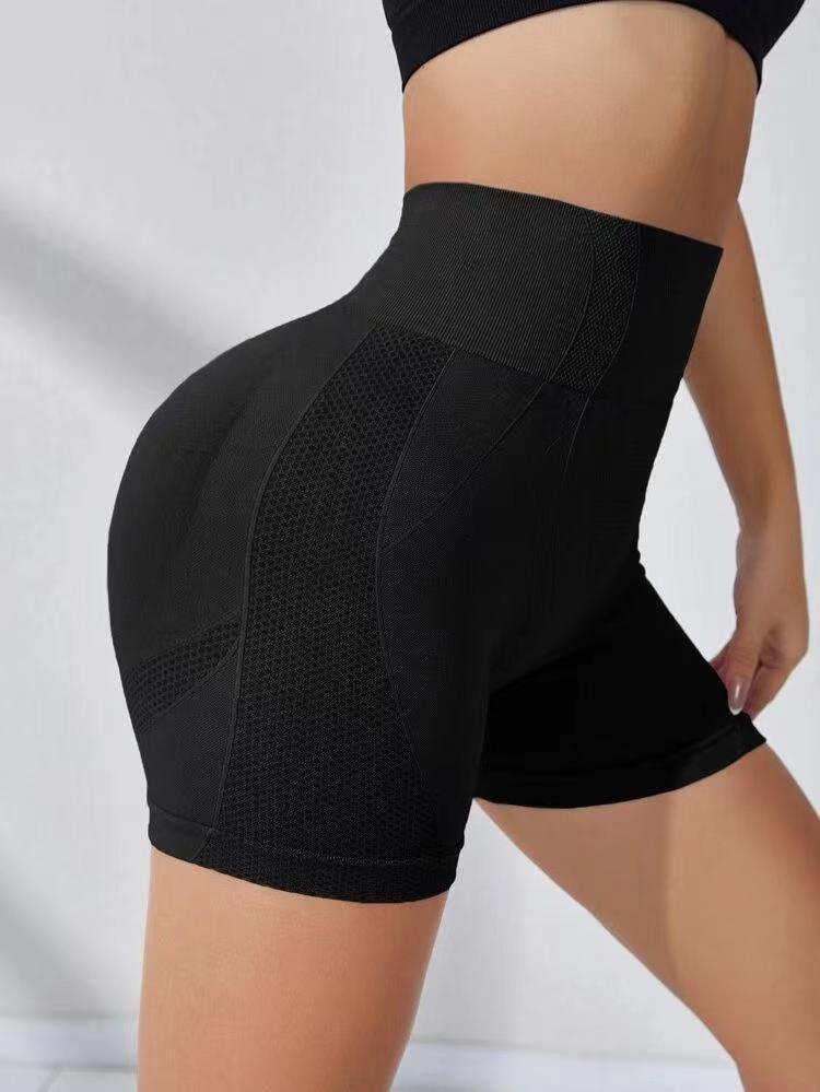 Seamless High Waisted Peach Butt Yoga Shorts for Women Quick Dry Fitness Pants for Outdoor Sports and Workouts