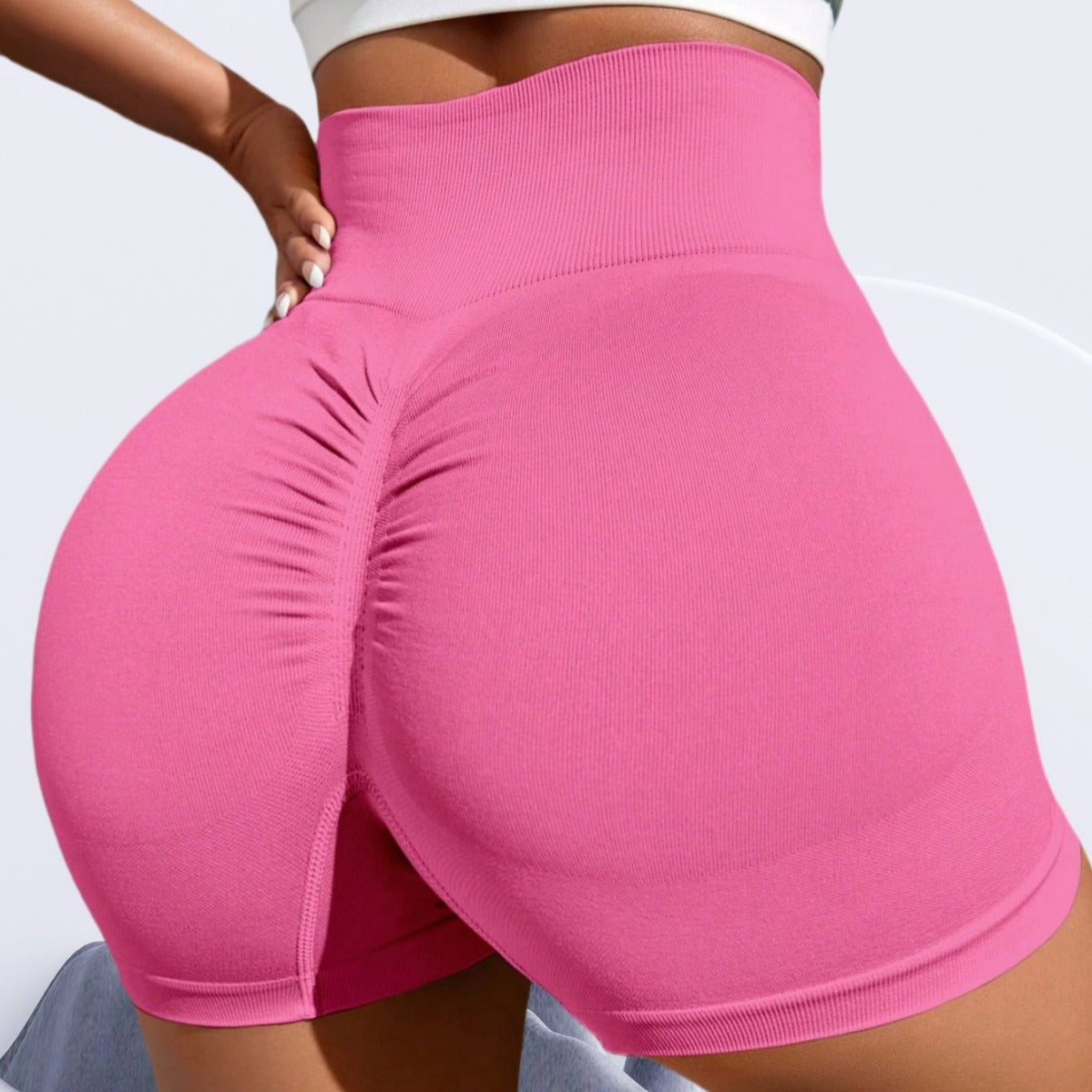 Seamless High Waisted Peach Butt Leggings for Women High Elasticity Breathable Solid Color Yoga and Fitness Pants for Workouts