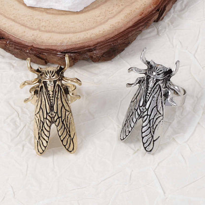 Stylish Vintage-Inspired Alloy Insect Adjustable Ring – Unique and Versatile Accessory for Everyday Wear