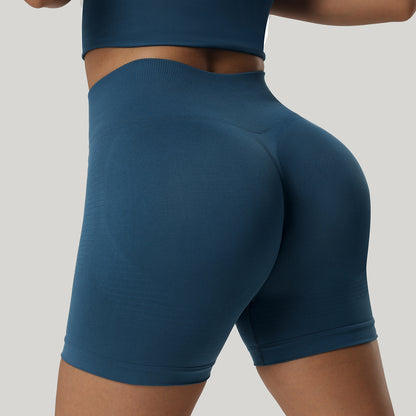 High Waist Seamless Yoga Pants for Women Butt Lifting Slimming Workout Leggings Quick Dry Running Shorts for Comfort and Performance