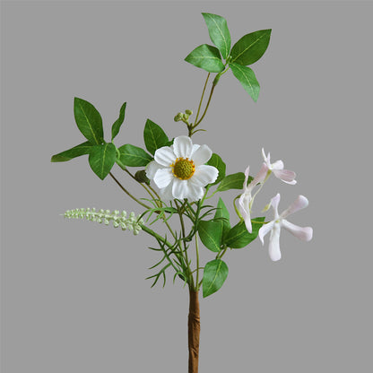 Realistic Faux Daisy Bouquet - Fresh and Simple Indoor Décor for Photography Props and Window Displays