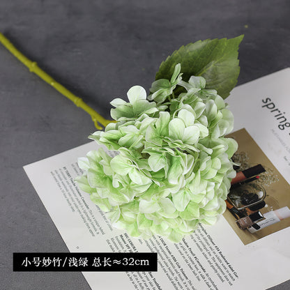 Elegant Faux Hydrangea Bouquet with High-Quality Petals – Perfect for Home Décor, Weddings, and Event Decorations