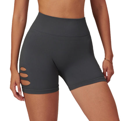 Seamless High Waisted Yoga Shorts for Women Peach Lifting Tights for Comfort Fit and Flexibility for Running Fitness and Casual Wear Style 7711