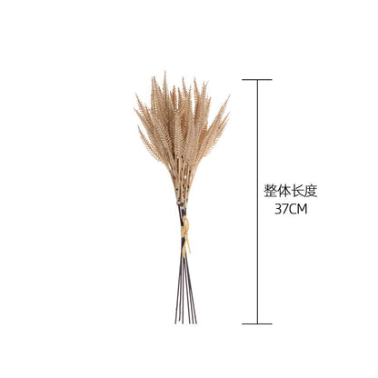 INS-Style Faux Flower Arrangement with Bunny Tail Grass Branches – Perfect for Home Décor and Wedding Celebrations (Model YC1090)