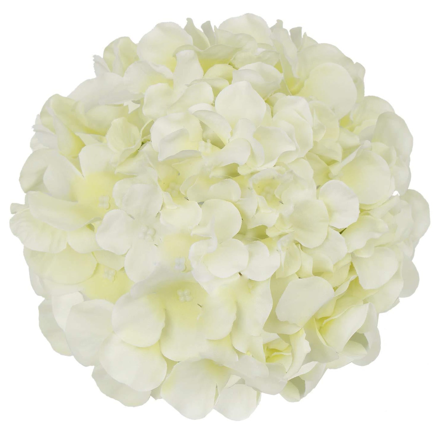 Hydrangea Flower Head - Realistic Artificial Flower with Lifelike Texture for Elegant Wedding Decorations and Stylish Centerpieces for Your Living Room and Dining Table